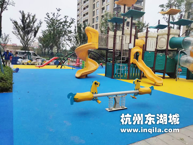 浙江杭州东湖城小型儿童滑梯组合竣工图
