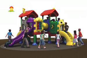 室内外儿童乐园全塑料组合滑梯玩具厂家批发价格直销YQL-D22501