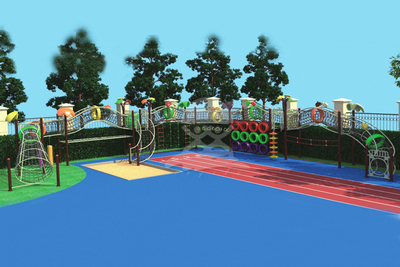 大型户外无动力游乐设施体能拓展训练攀爬网组合设备定制厂家价格图片YQL-13101