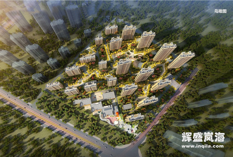 山东烟台辉盛岚海效果图
