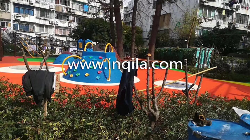 上海杨浦区491弄花园地块户外攀爬网不锈钢滑梯项目案例4.jpg