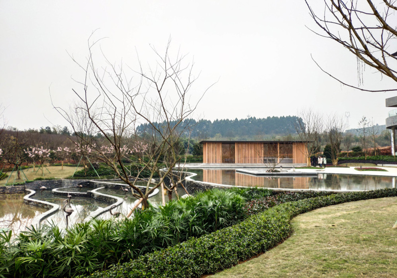 复地集团四川成都天府湾小区实景图