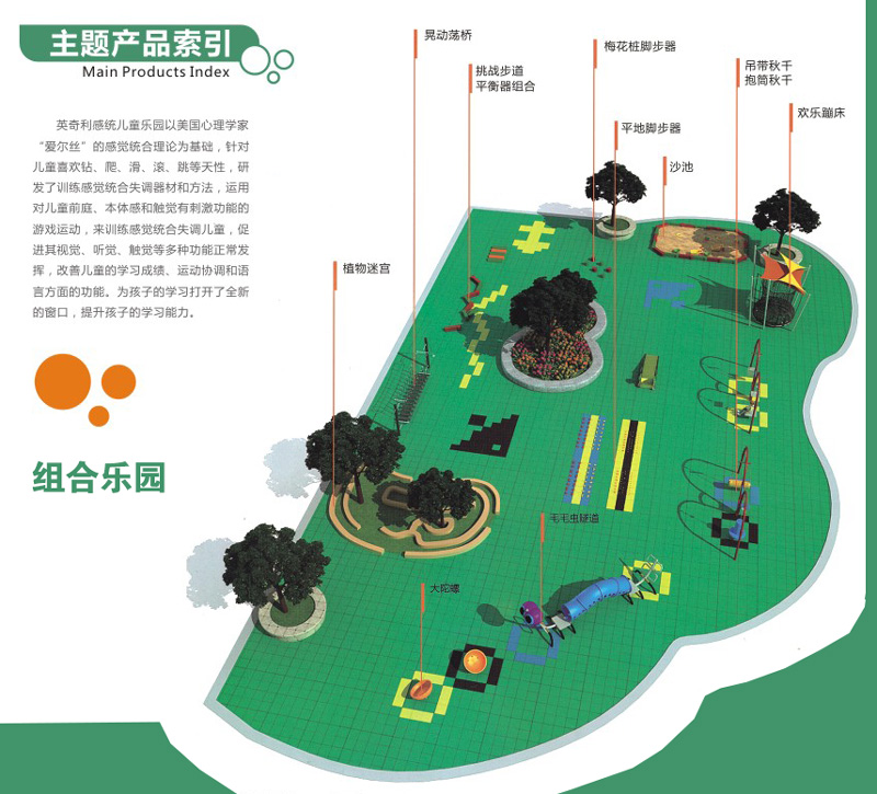 英奇利非标定制生产户外儿童游乐设施设备户外非标主题产品系列YQL-02901组合乐园-.jpg