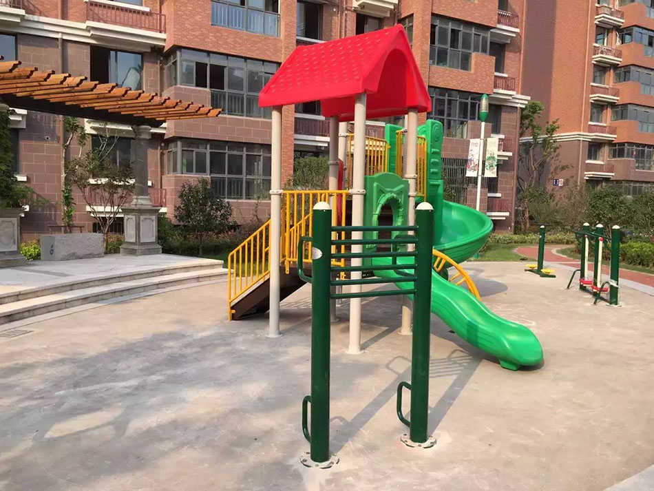 小区健身器材+组合滑梯 小区健身器材+组合滑梯