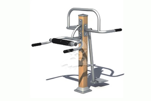 英奇利戶外無動力體育鍛煉運動塑木健身器材路徑定制廠家價格圖片YQL-14106