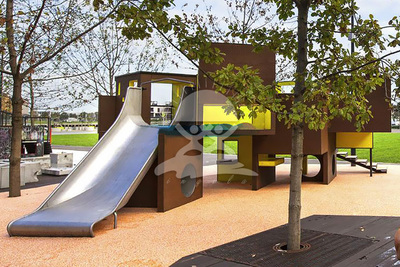 户外非标不锈钢滑梯定制生产厂家价格图片YQL-D09609不锈钢直滑梯