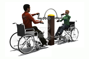 供应户外室内残疾人康复训练健身器材路径厂家价格图片YQL-D30404-手脚锻炼器