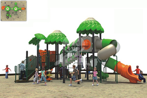 英奇利幼兒園兒童室內外大型玩具游樂設備小區公園幼兒園組合滑梯廠家YQL-D00602