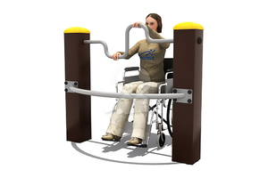 供应户外室内残疾人康复训练健身器材路径厂家价格图片YQL-D30201-转手器
