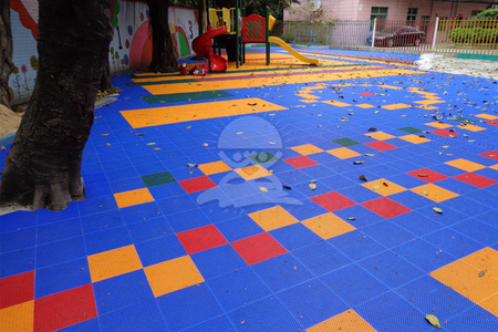 供应室内外防滑塑料悬浮地板地垫厂家价格YQL-D25505