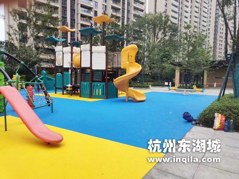 浙江杭州东湖城大型海盗船滑梯组合竣工图