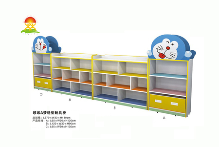 供应幼儿园儿童实木整理收纳玩具柜架厂家批发YQL-D38202