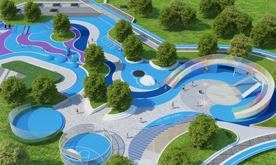 户外无动力游乐设备场地规划定制设计方案效果图YQL-07104蚕茧主题方案