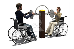英奇利供應戶外室內殘疾人康復訓練健身器材路徑廠家價格圖片YQL-D30301-臂力器