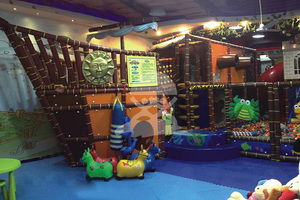 英奇利180平米兒童淘氣堡樂園定制YQL-D22102海盜船主題淘氣堡