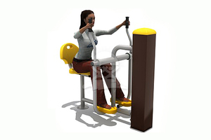 英奇利供應戶外室內殘疾人康復訓練健身器材路徑廠家價格圖片YQL-D30304-平步訓練器