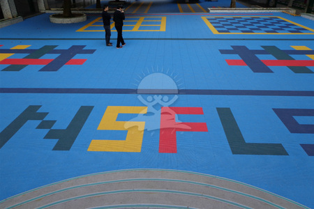 供应室内外防滑塑料悬浮地板地垫厂家价格YQL-D25514