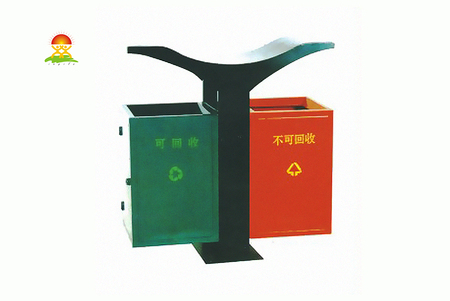 提供户外镀锌垃圾桶果皮箱厂家价格直销YQL-D32601