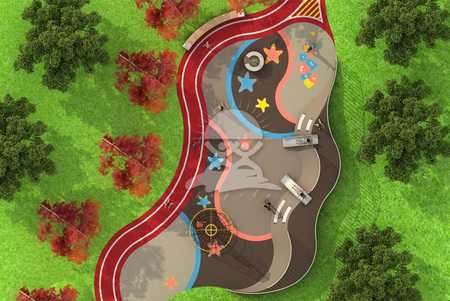 英奇利专注非标整体场地规划定制提供场地规划设计方案效果图YQL-07113不锈钢滑梯场地规划--.jpg