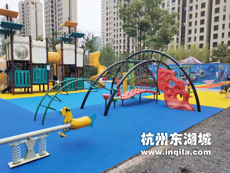 浙江杭州东湖城儿童攀爬组合竣工图
