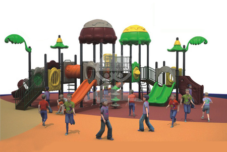 儿童室内外大型玩具游乐设备小区公园幼儿园组合滑梯厂家YQL-D04202