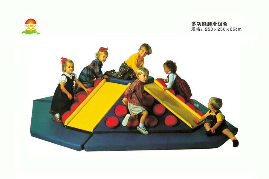 英奇利供应幼儿园亲子园室内钻洞软体攀爬滑组合儿童早教软包玩具YQL-D40603多功能爬滑组合.jpg