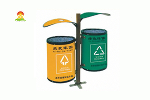 提供户外镀锌垃圾桶果皮箱厂家价格直销YQL-D32711