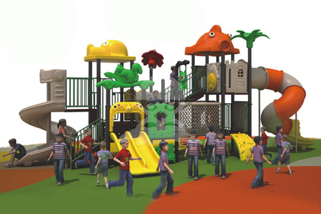 英奇利幼儿园儿童室内外大型玩具游乐设备小区公园幼儿园组合滑梯厂家