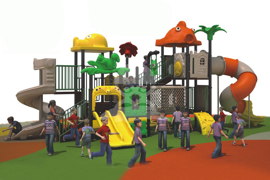 英奇利幼儿园儿童室内外大型玩具游乐设备小区公园幼儿园组合滑梯厂家