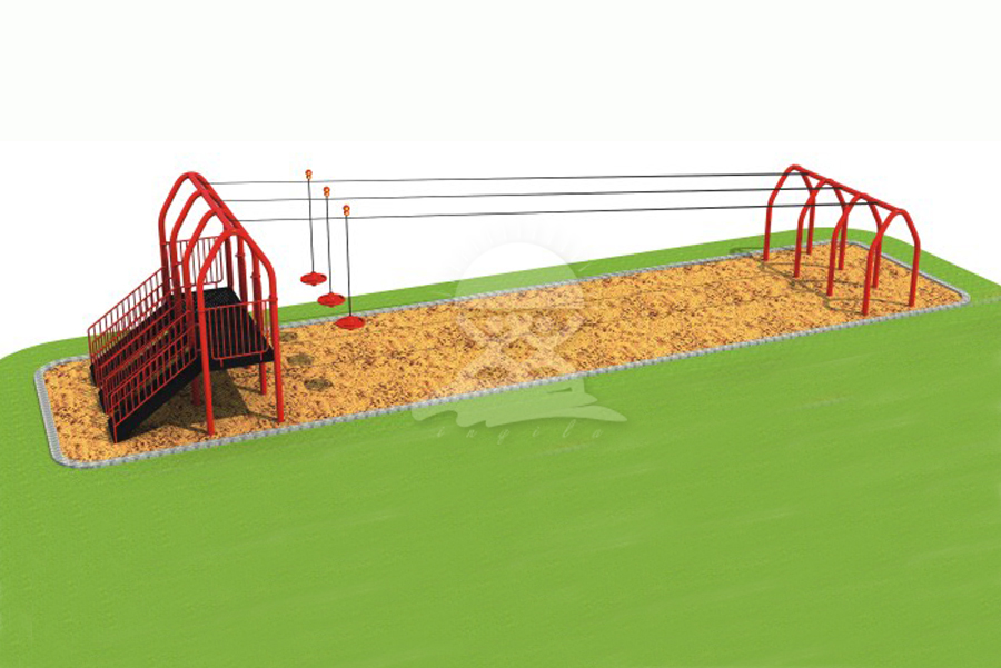 幼儿园非标体能拓展训练设施攀爬网架墙组合滑梯设备价格图片yql-13