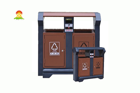 提供户外镀锌垃圾桶果皮箱厂家价格直销YQL-D32608