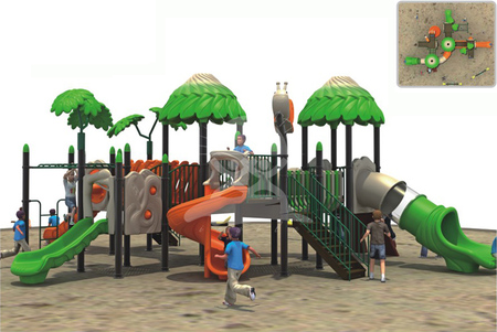 幼儿园儿童室内外大型玩具游乐设备小区公园幼儿园组合滑梯厂家YQL-D01002